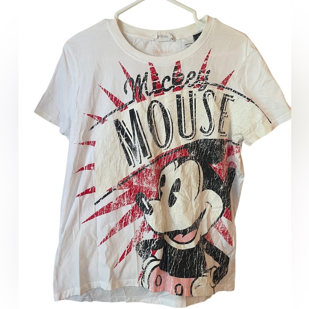 Desigual x Disney Mickey Mouse Graphic T-Shirt XL